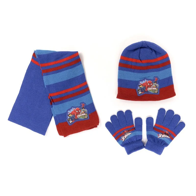 Ensemble Bonnet / Gants / Echarpe Spiderman Ensemble Bonnet / Gants / Echarpe Spiderman