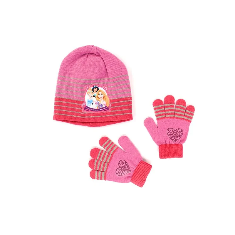 Ensemble Bonnet / Gants Princesses Disney Ensemble Bonnet / Gants Princesses Disney