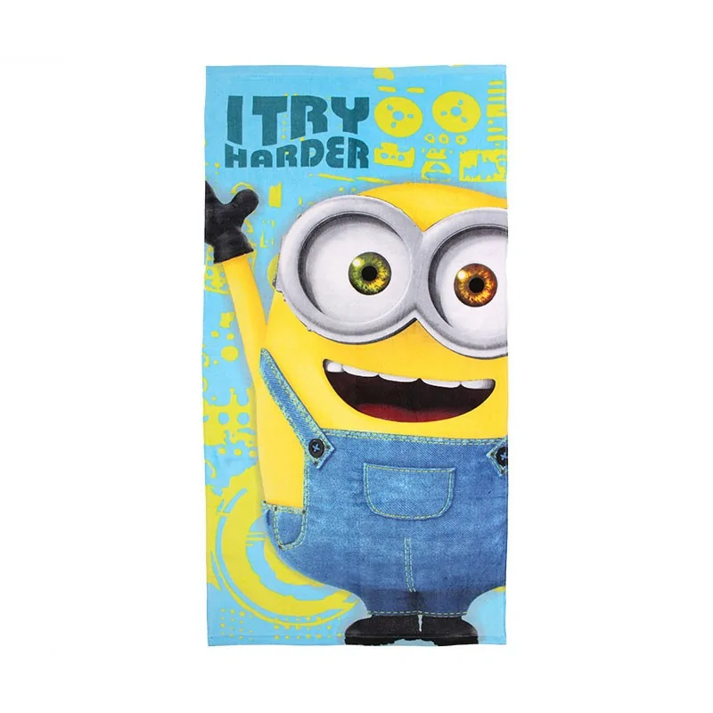 Serviette de Plage Minions I Try Harder Serviette de Plage Minions I Try Harder