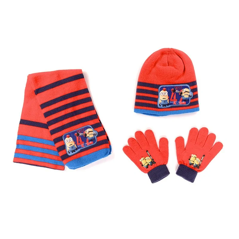 Ensemble Bonnet / Gants / Echarpe Minions Ensemble Bonnet / Gants / Echarpe Minions