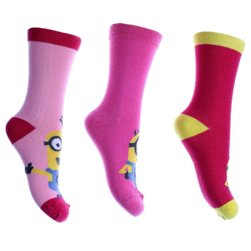 Lot De 4 Paires De Chaussettes Minions Lot De 4 Paires De Chaussettes Minions